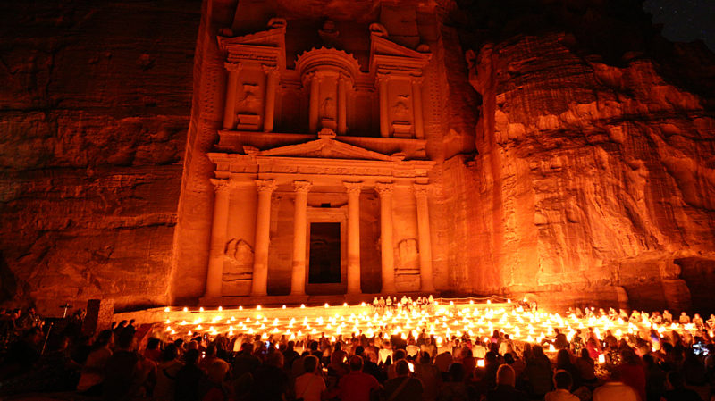 Petra by Night