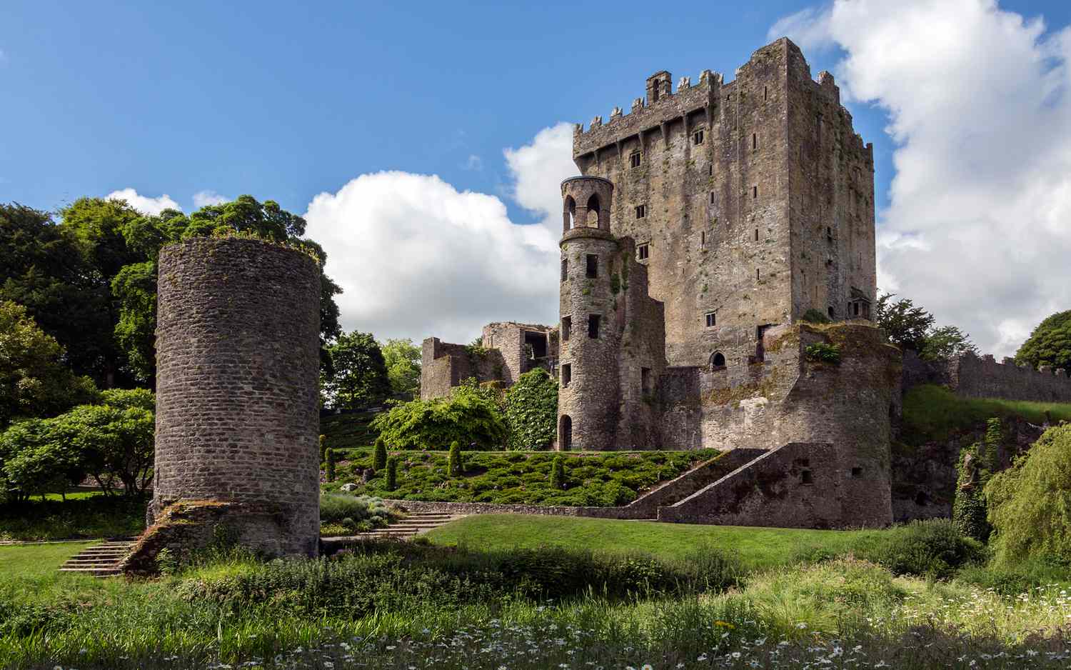 kissing the Blarney Stone