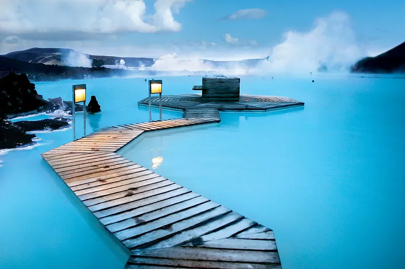 Blue Lagoon or a Natural Hot Spring