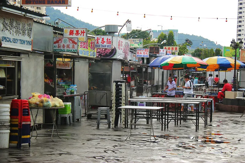 Gurney Drive Hawker stall