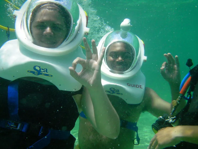 things to do in Boracay - Helmet Diving