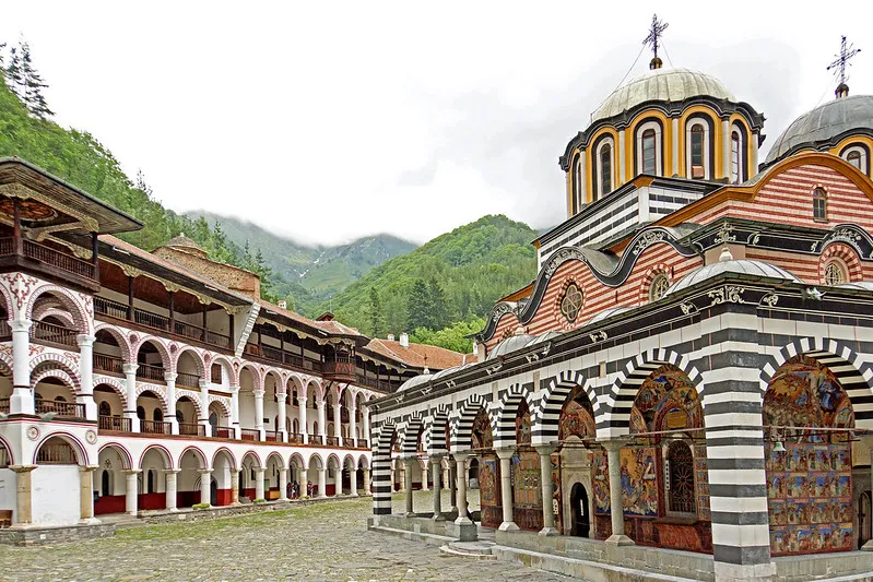 places to visit in bulgaria - Rila Monastery