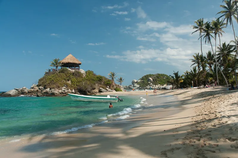 Tayrona National park tourist places in colombia