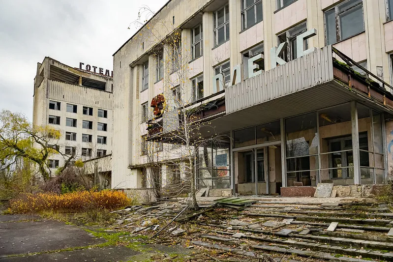 The Ghost Town of Pripyat chernobyl photos