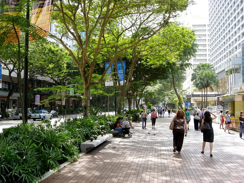 Orchard Road famous places in singapore