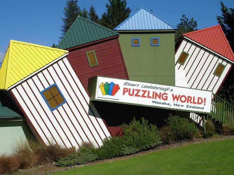 Puzzling World attractions in Wanaka New Zealand