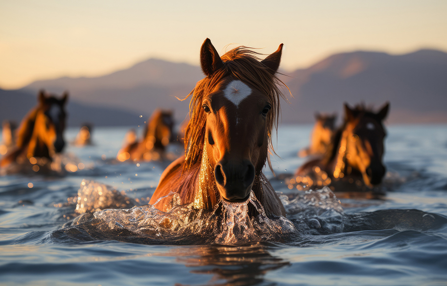 Horses in Jamaica