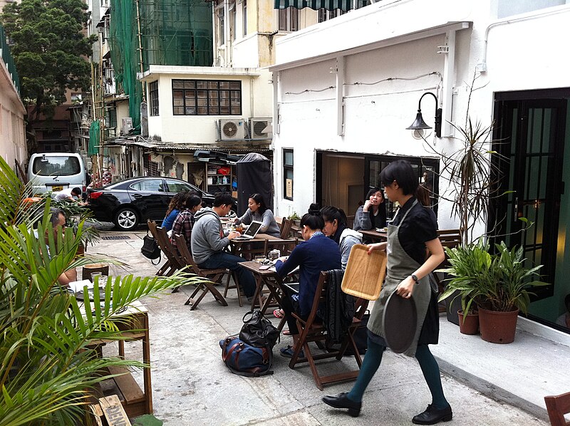 Teakha aesthetic restaurants in Hong Kong