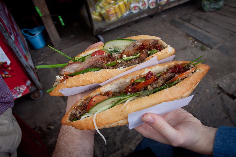 The Banh Mi New york sandwiches